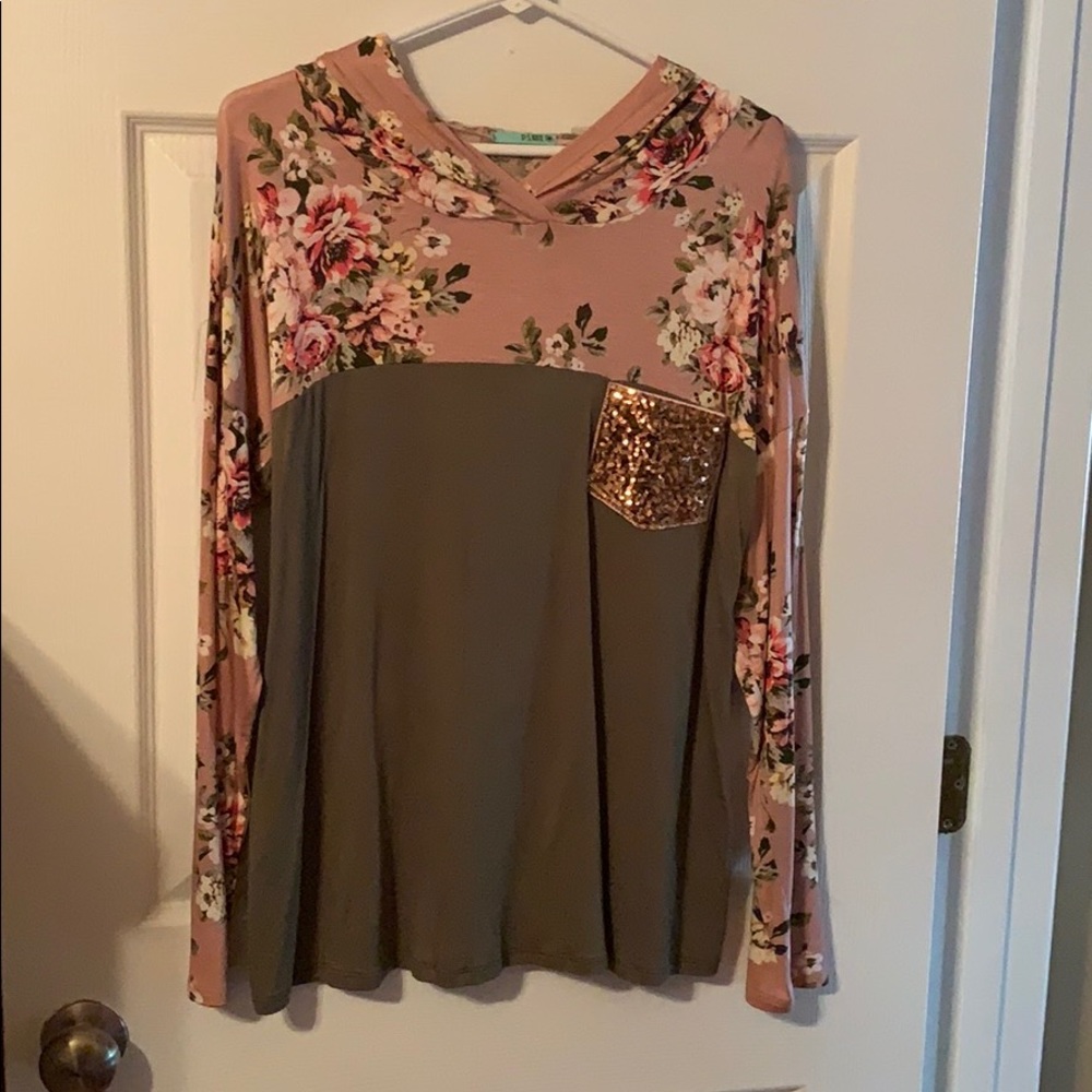 P.S Kate Hooded Shirt